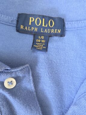 Polo by Ralph Lauren Light Blue Kids Polo Shirt